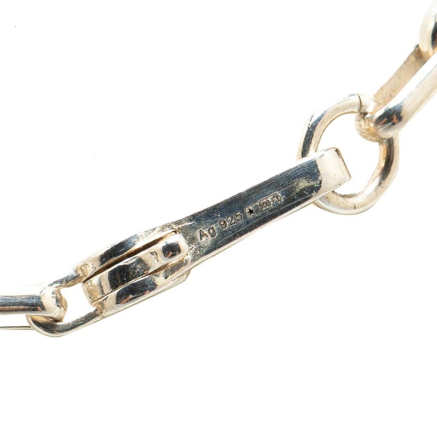 Gucci Interlocking G Chain Pendant Necklace 295710 SV925 Silver Women's GUCCI