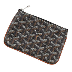 Goyard handbag pouch Sena mini leather SENAT2MINTY01CL03P GOYARD coin purse business card holder/card case — Like New