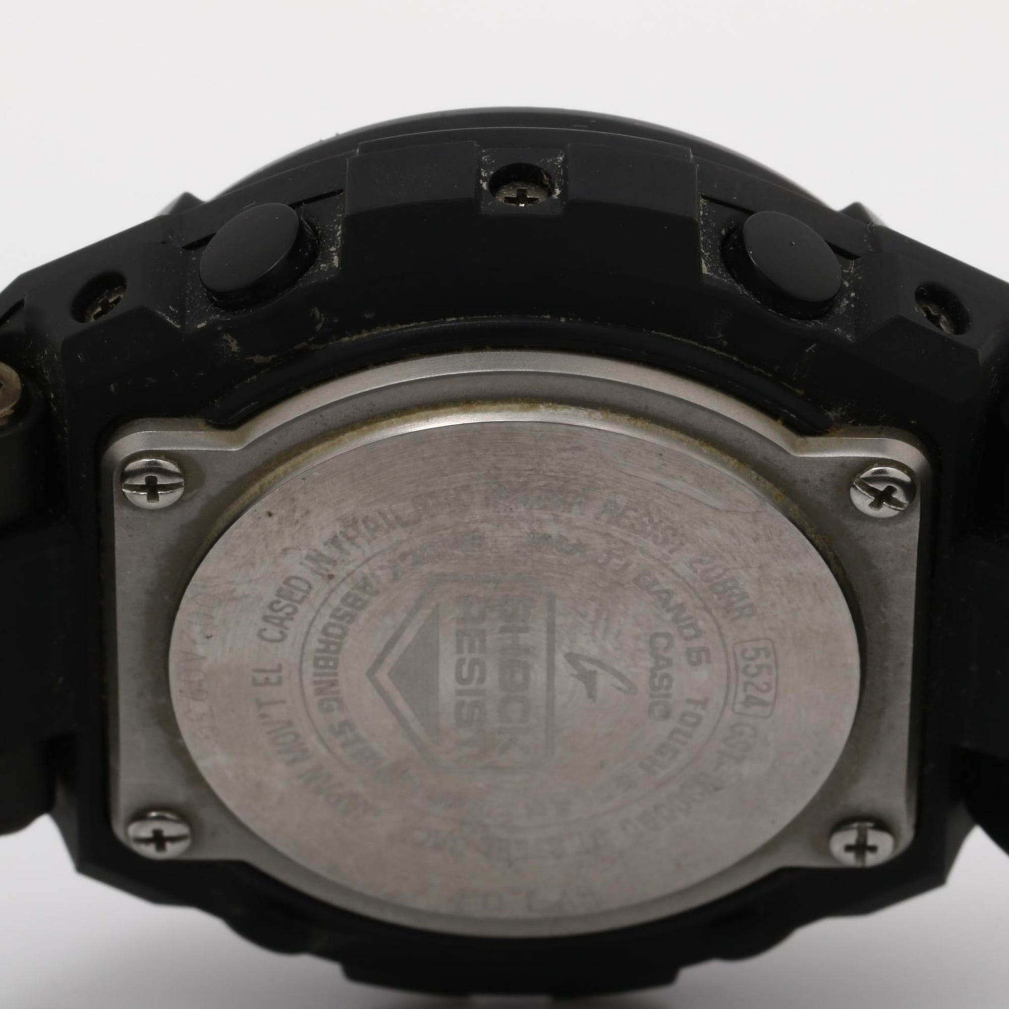 CASIO GSHOCK GSTEEL GSTW300BD1AJF Men's Watch, Black, Stainless Steel — Good