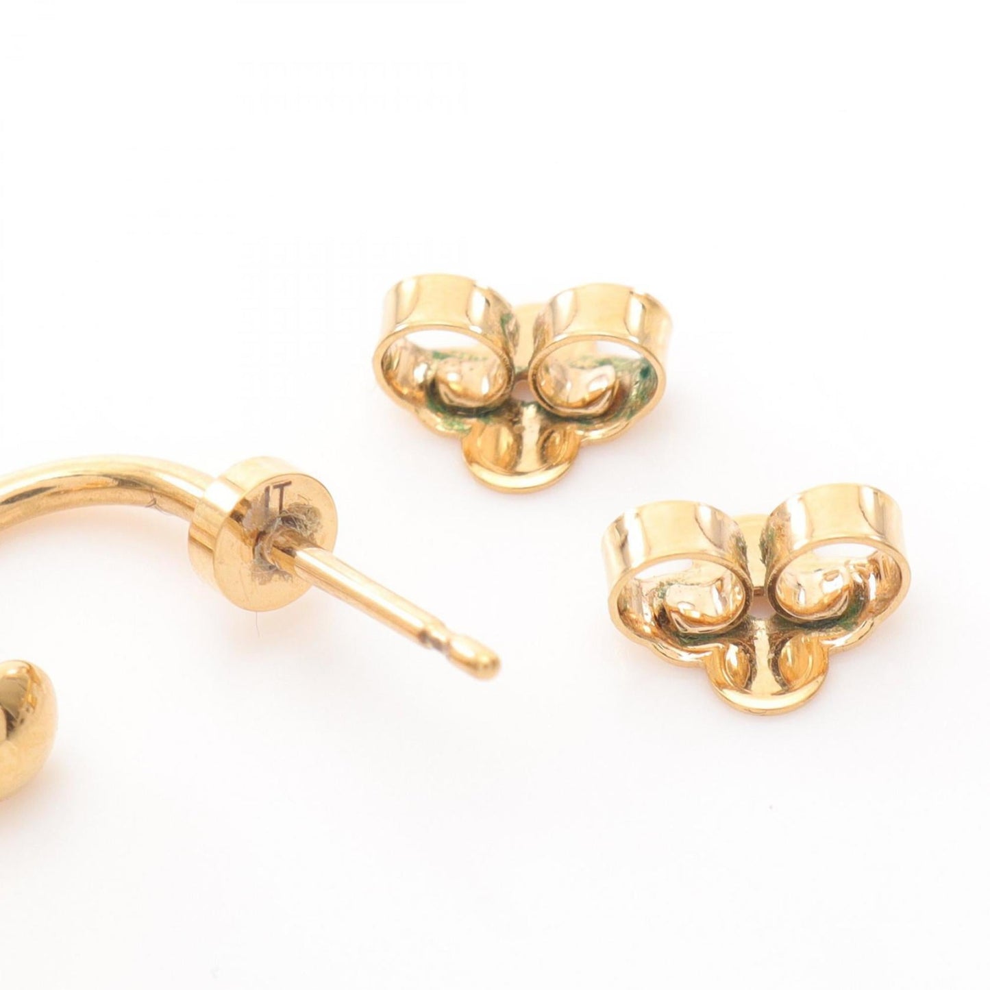 Louis Vuitton Boucle d'oreille Blooming Earrings, Gold Plated, Women's