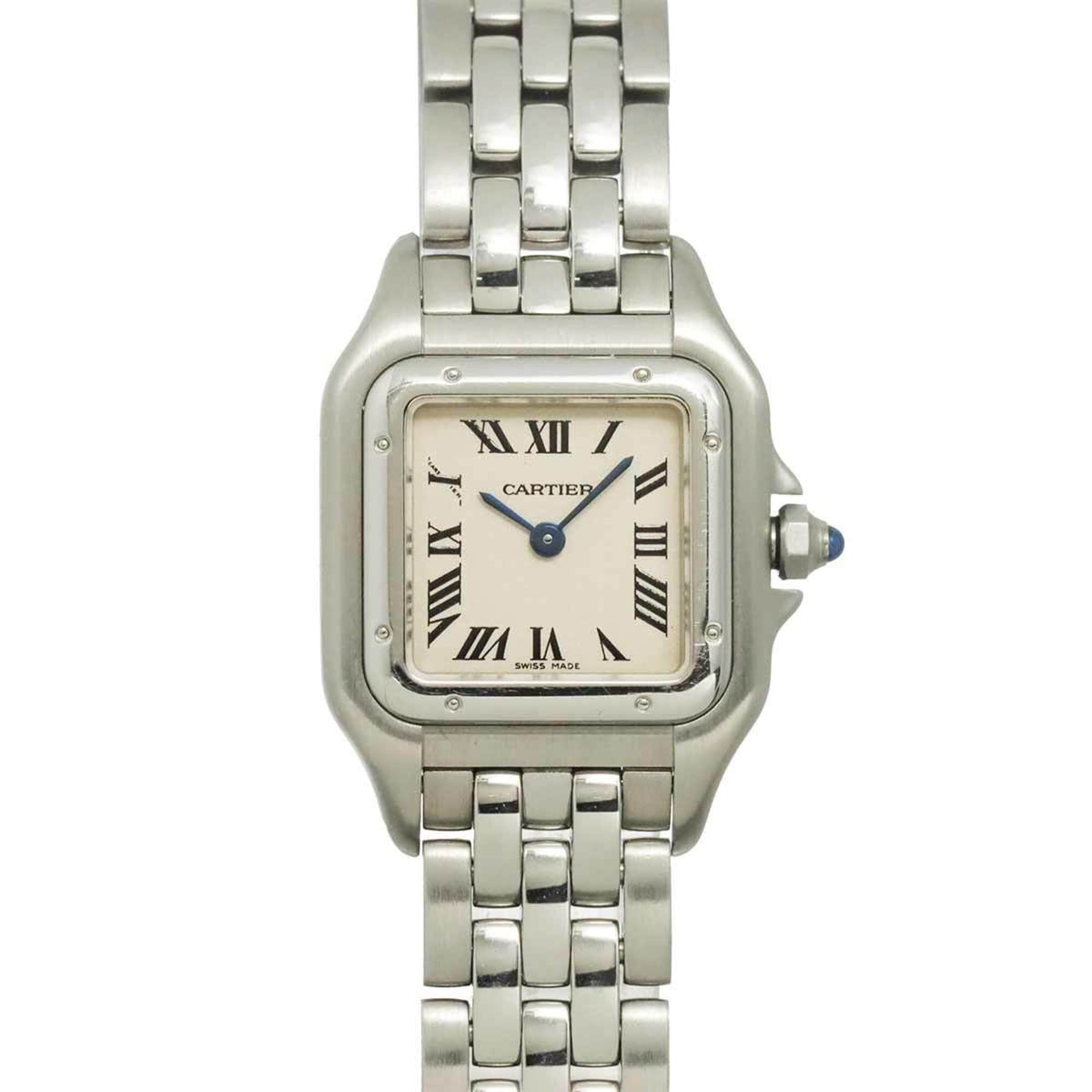 Cartier Panthère SM W25033P5 Women's Watch, Ivory, Quartz Watch — Very Good