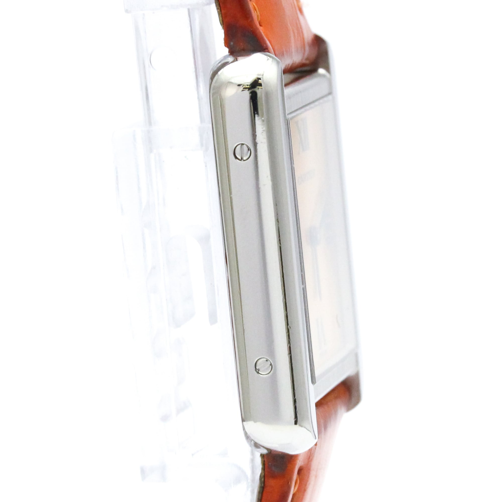CARTIER Tank Solo 2000 LTD Edition Steel Quartz Watch W1019455 Polished — Very Good