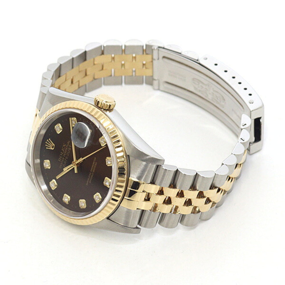 Rolex ROLEX Men's Watch Datejust 16233G Automatic Winding P-serial Number Refurbished — Very Good