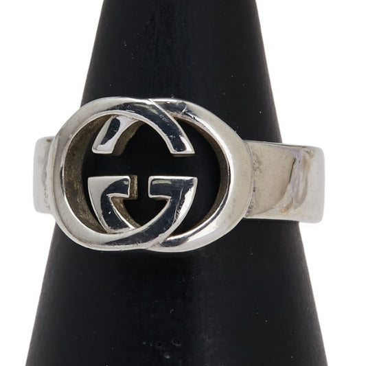 Gucci Interlocking G Ring #11 SV925 Silver Women's GUCCI