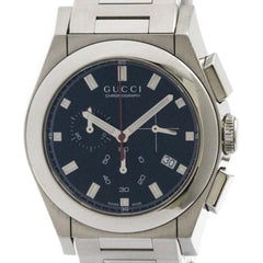 GUCCI Pantheon Stainless Steel Quartz Mens Wtatch YA115235 — Very Good