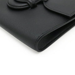 HERMES Faco 1938-19 Clutch Bag, Second Chevre Leather, Black, A Stamp, Sale Item — Like New