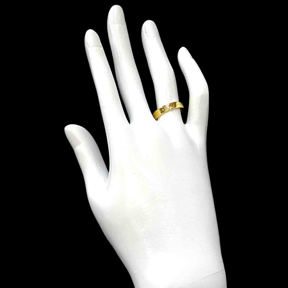 Gucci Icon #13 Ring, 18K Yellow Gold (750), ICON Ring — Like New