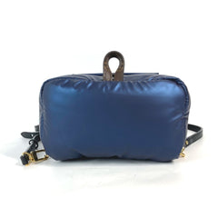 LOUIS VUITTON M21060 Monogram Palm Springs Backpack MINI Rucksack Nylon Canvas Women's Navy MO-240630-15 — Like New