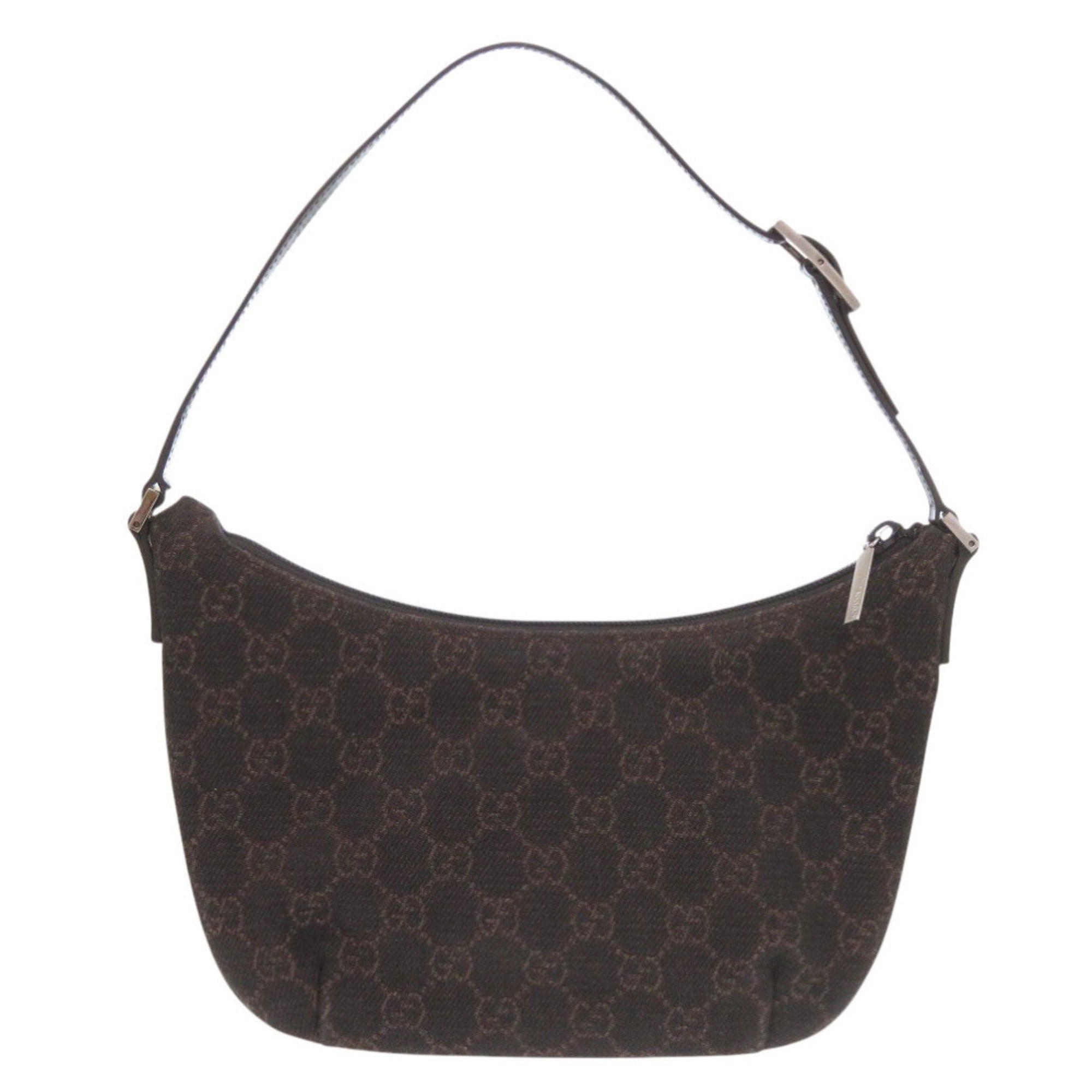 Gucci 32160 GG Canvas Brown Handbag 1414GUCCI