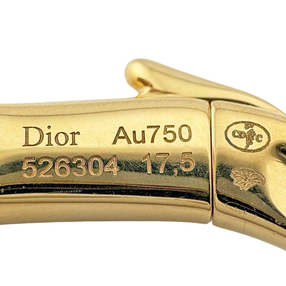 Christian Dior Dior Bois de Rose Bangle, 18K Yellow Gold, Women's — Like New