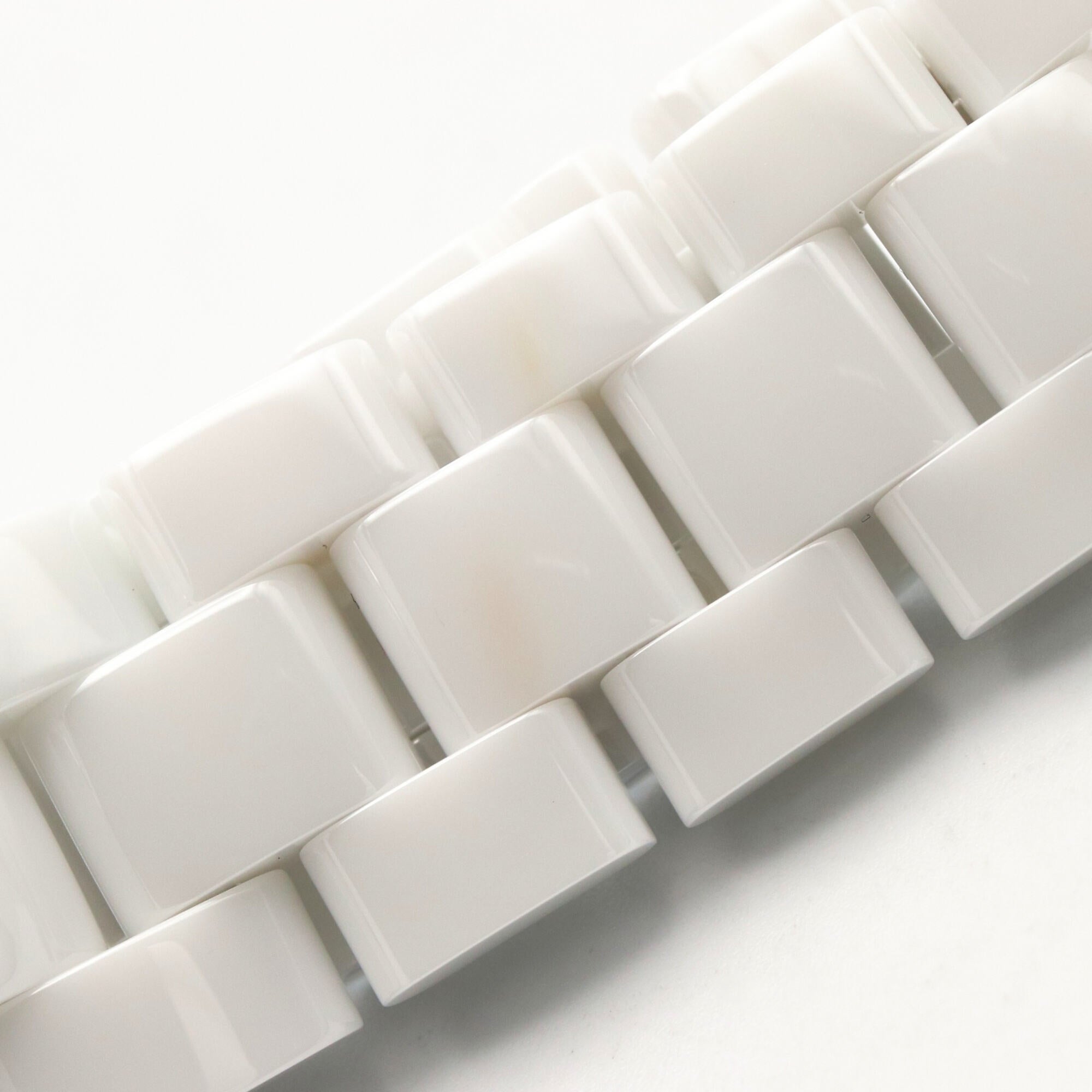 Chanel J12-365 Ceramic Men's Watch, White (H3837) — Very Good