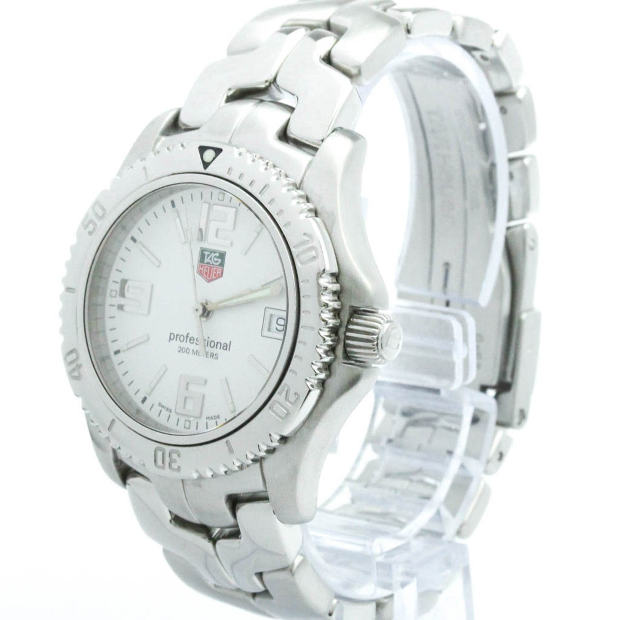 TAG HEUER Link Steel Quartz Ladies Watch WT1214 Polished — Very Good