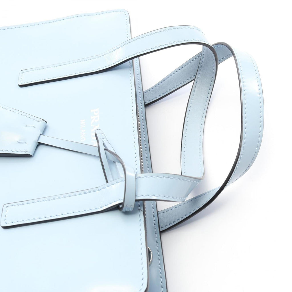 Prada Re-Edition 1995 SPAZZOLATO Leather Handbag, Women's, Blue, 1BA357