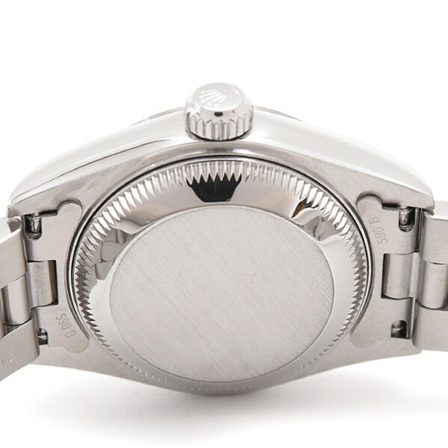 Rolex Watch Women's Oyster Perpetual Date Automatic U-number Black Dial Stainless Steel ROLEX 69160