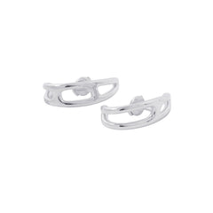 Hermes Earrings Chaine d'Ancre Punk Anchor SV925 Silver HERMES — Like New