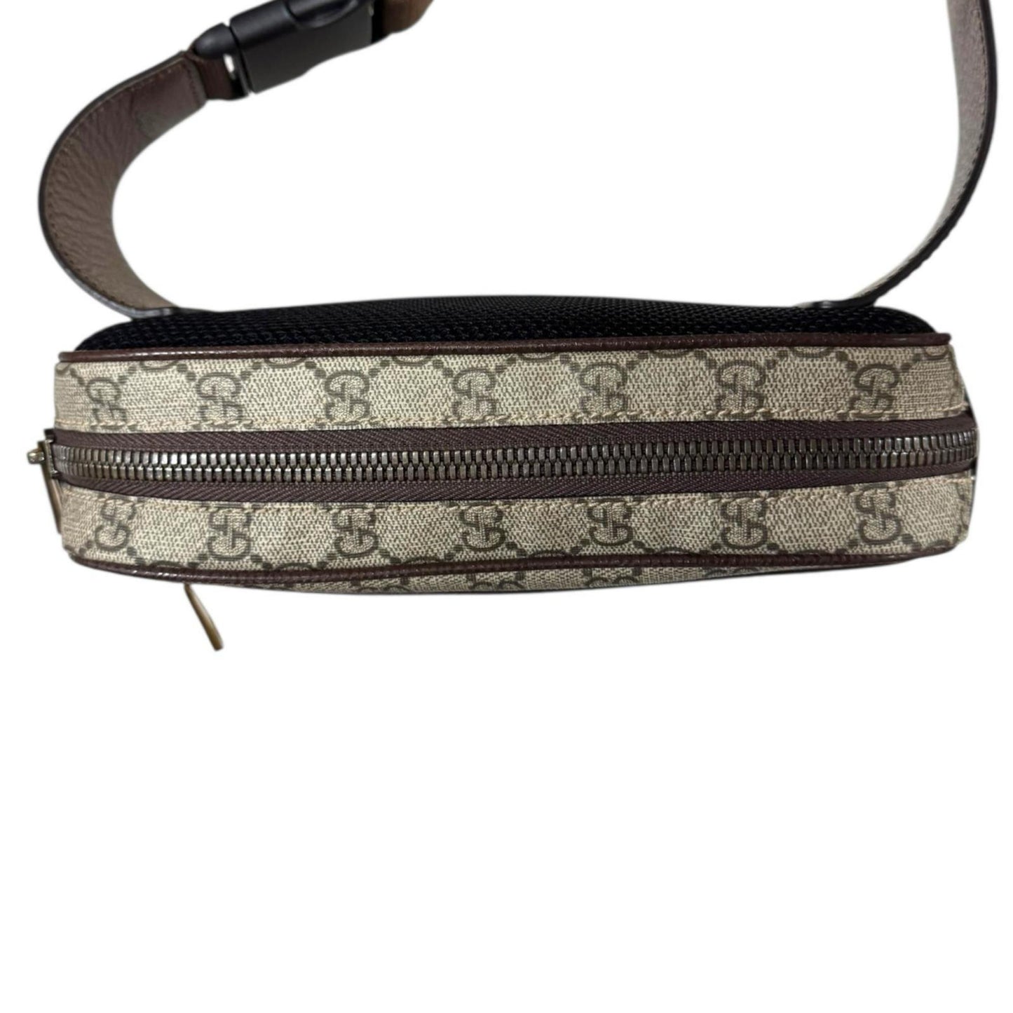 Gucci GG belt bag, Ophidia body Supreme canvas 574796, beige, unisex.