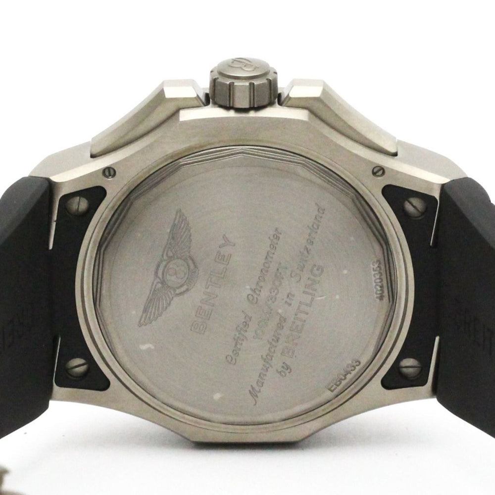 BREITLING Bentley GMT Light Body Titanium Mens Watch EB0433 Polished — Very Good