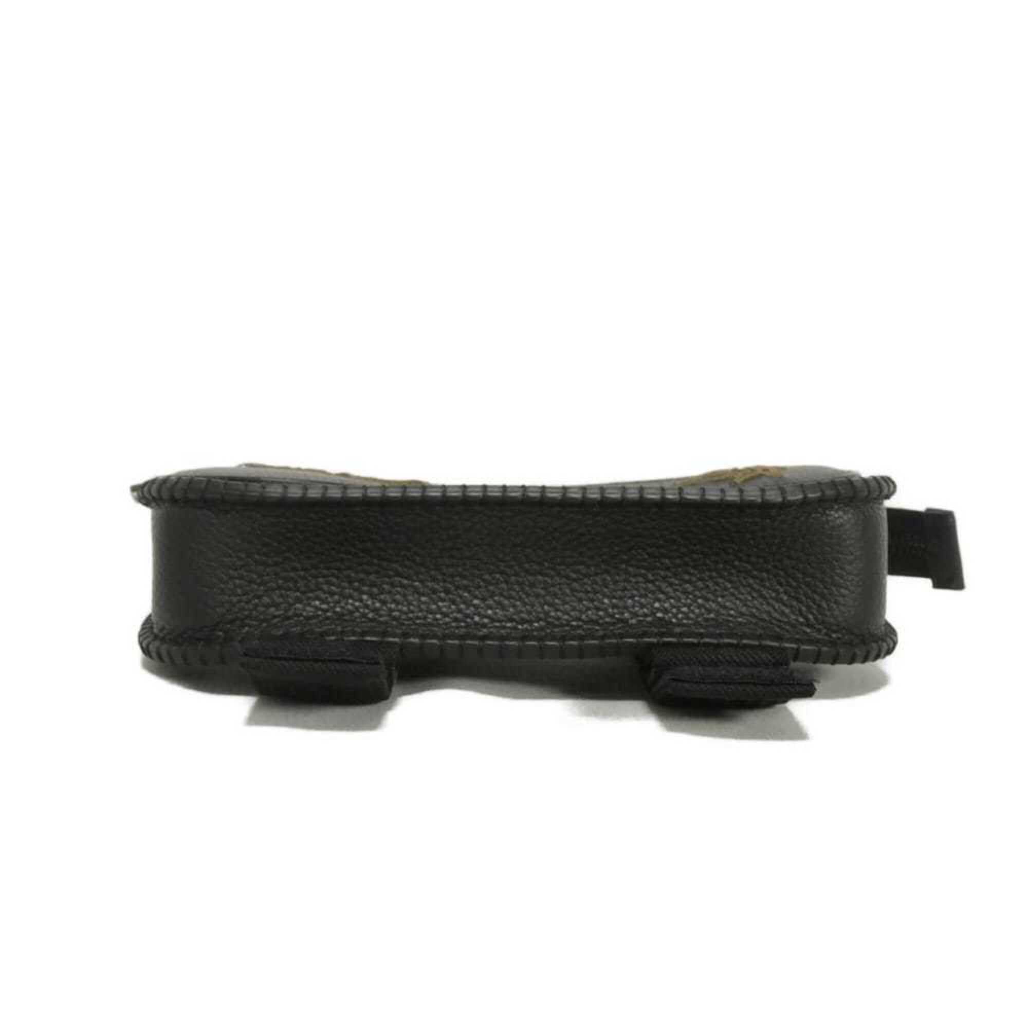 Christian Dior Dior Cactus Jack Saddle Arm Pouch Handbag with Logo Embroidery, 3-Way Design, Travis Scott, 2ADCA390SOT_H03E, Men's — Like New