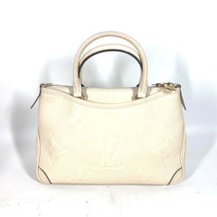 LOUIS VUITTON M46503 Monogram Empreinte Trianon PM Bag Handbag Tote Shoulder Leather Women's Crème White G-241125-63 — Like New