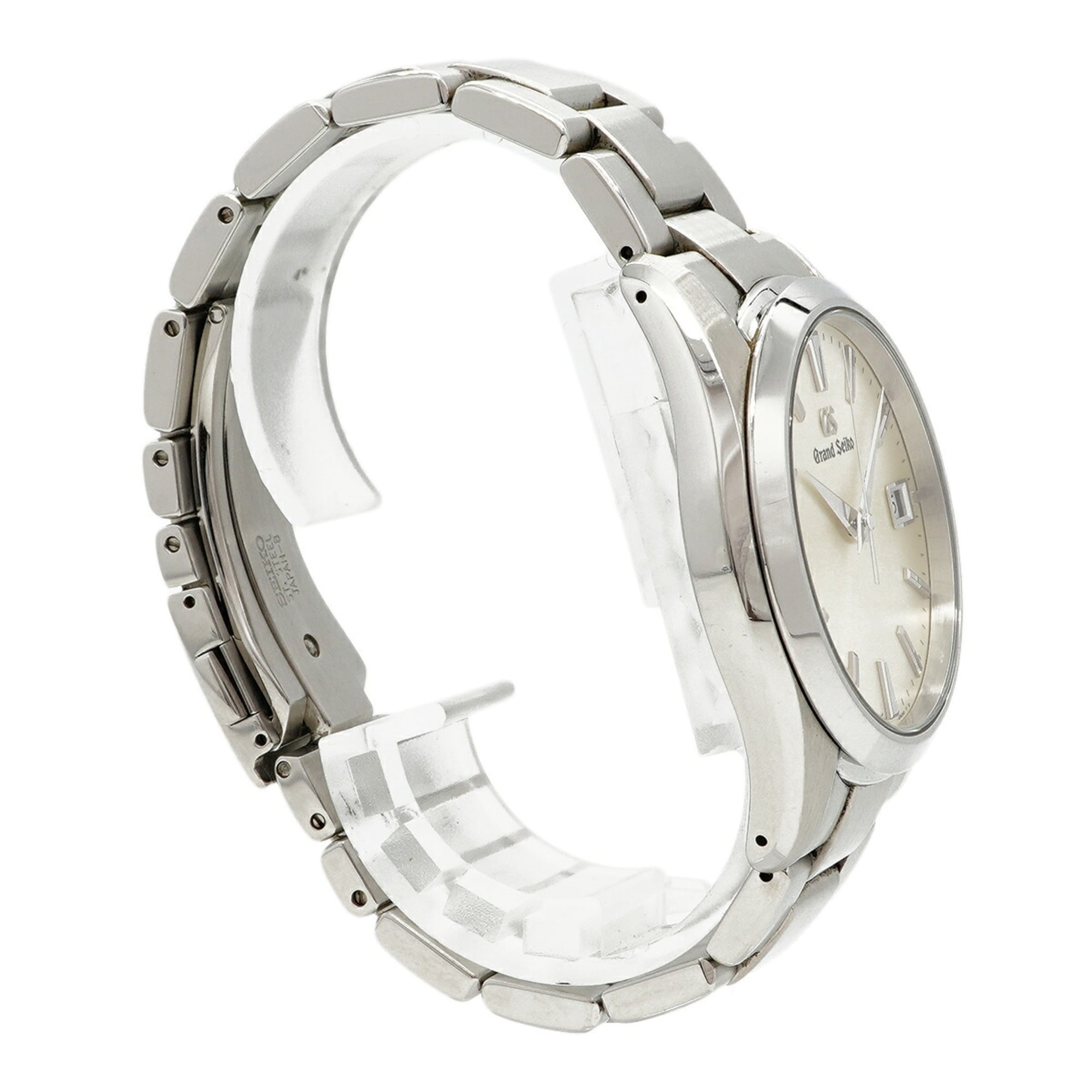 Seiko Grand SBGV221 9F82-0AF0 Silver Dial Men's Watch — Good