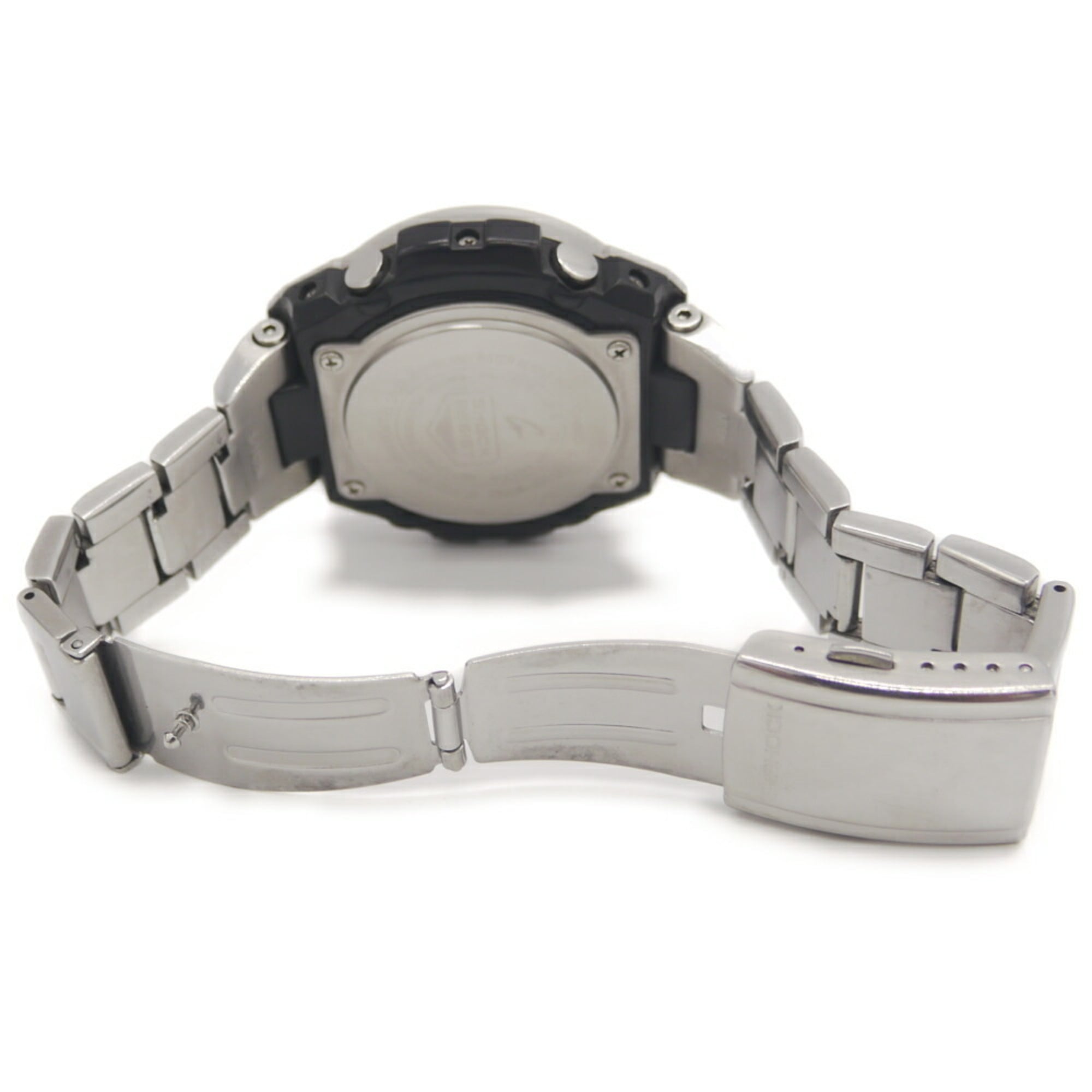 CASIO G-SHOCK GST-W110D-7AJF Radio-Controlled Solar Watch with White Dial — Fair