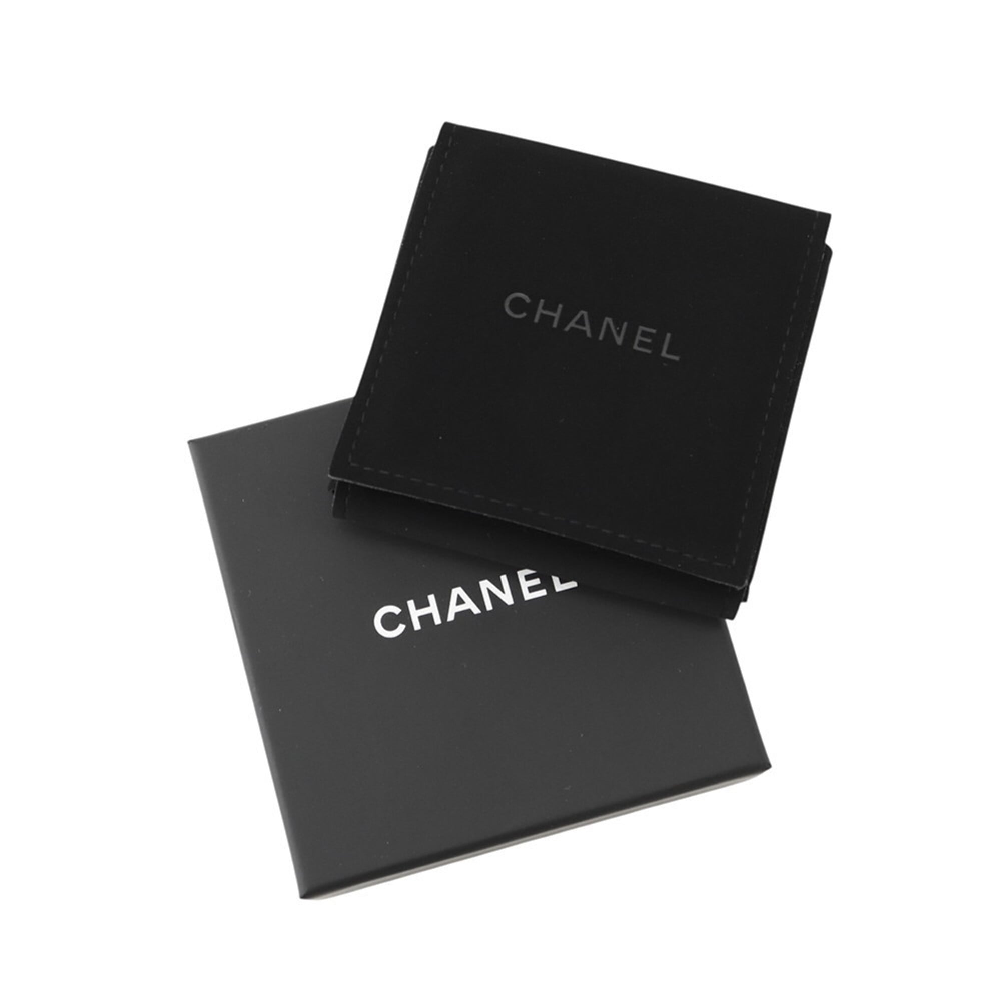 Chanel Brooch, Coco Mark Rhinestone, Faux Pearl, Metal, F24V A64762 CHANEL Brooch BROACH — Like New
