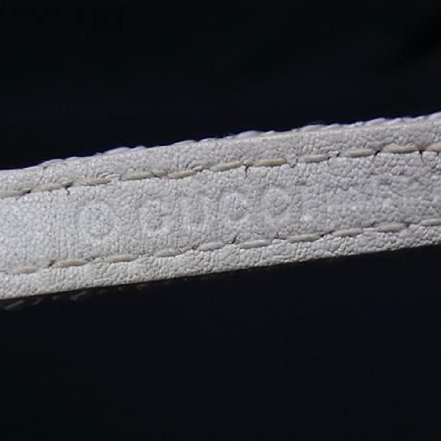 GUCCI Charity Bracelet "LOVES YOU" 282572 in White and Red Leather Canvas for Men Women