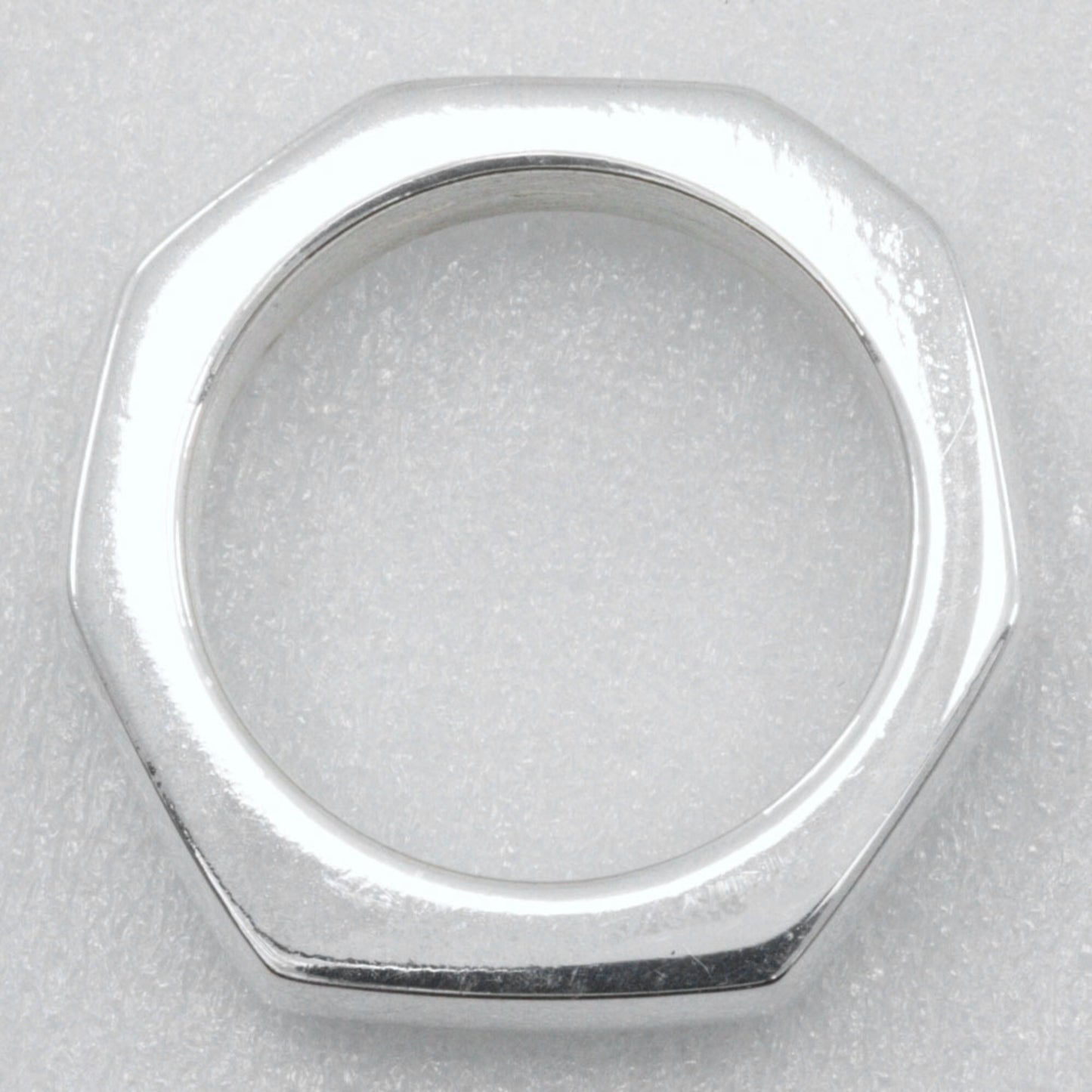 Gucci Bolt Ring, Size 10, Sterling Silver, Approx. 6.8g, Women's