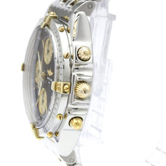 BREITLING Chronomat 18K Gold Steel Automatic Watch B13050.1 Polished — Very Good