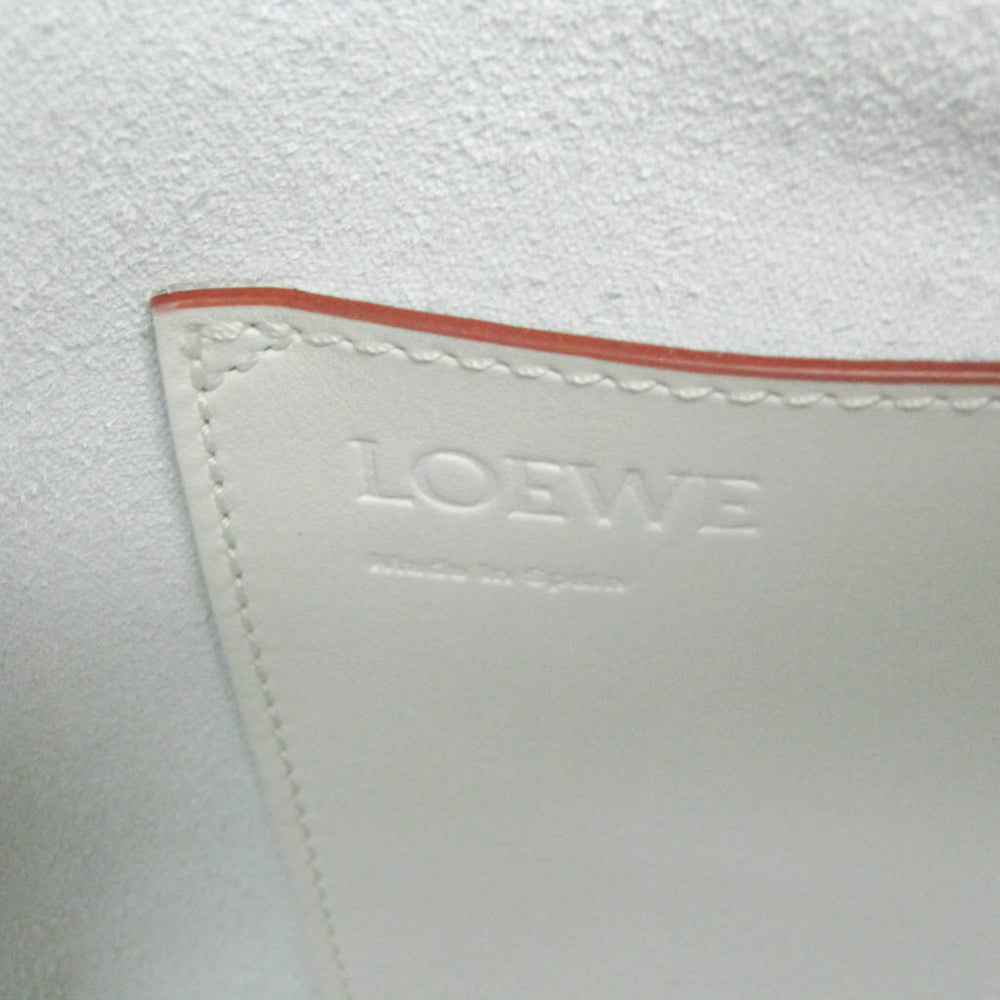 Loewe Balloon Medium Women's Leather Shoulder Bag White — Like New