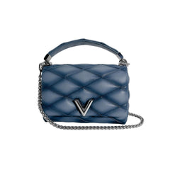 Louis Vuitton LOUIS VUITTON Handbag Maltage GO-14PM Lambskin M12434 Denim Blue — Like New