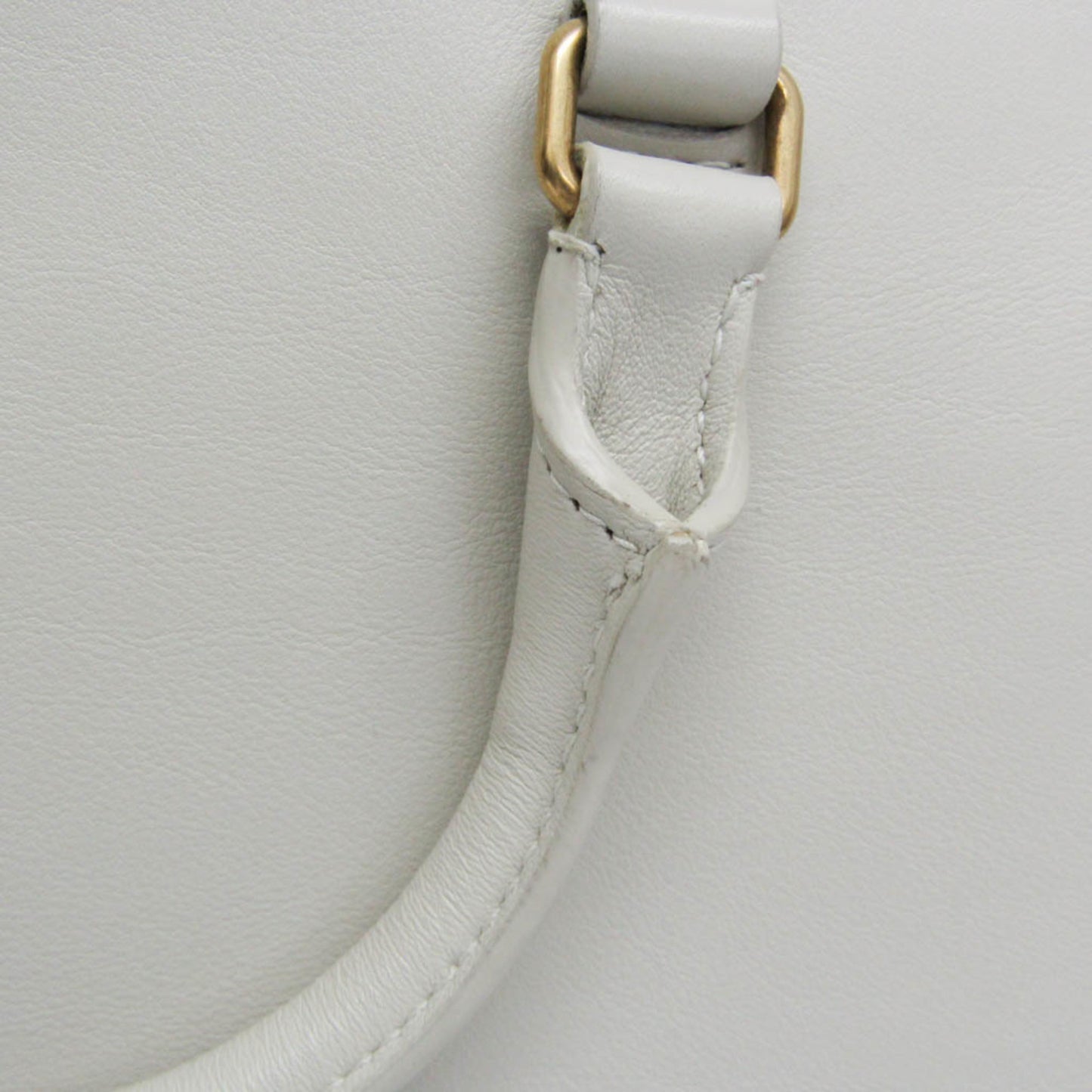 Saint Laurent Eastside Small 554116 Women's Leather Handbag,Shoulder Bag White