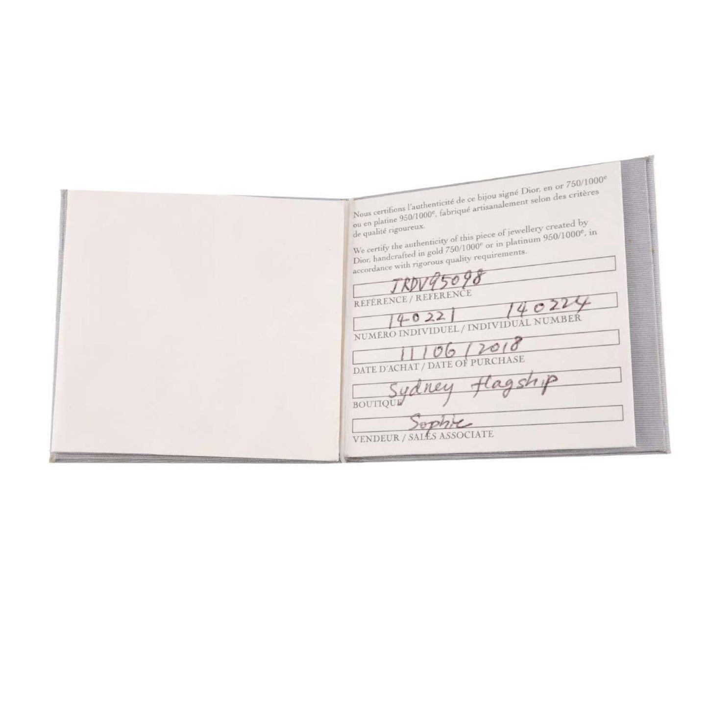 Christian Dior Dior Rose des Vents Diamond Earrings in 18K PG Pink Gold (750)