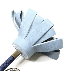 Hermes HERMES Brooch Fleur Swift Linen Blue Navy Flower — Like New