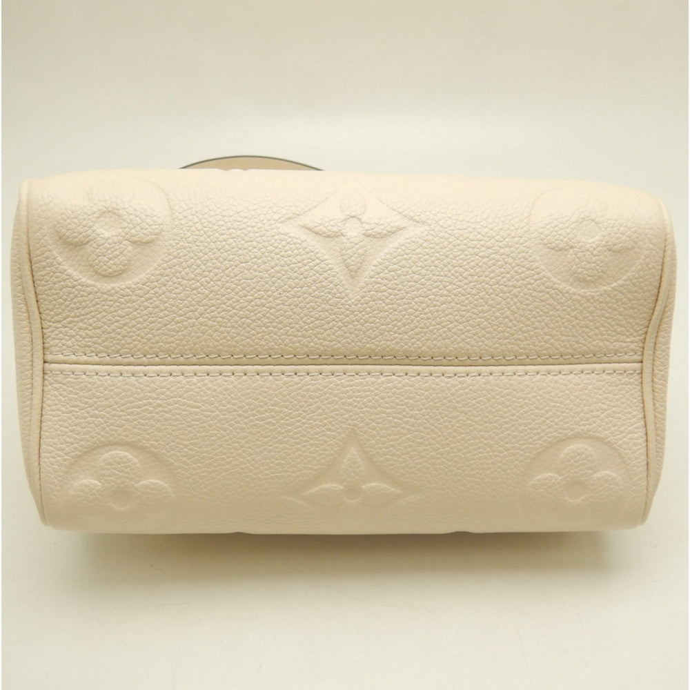 LOUIS VUITTON Monogram Empreinte Speedy Bandoulière 20 M58954 Handbag, Cream, Women's 254135 — Like New