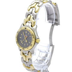 TAG HEUER Sel 200M Gold Plated Steel Ladies Watch WG1320 Polished — Very Good