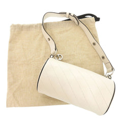 Gucci Blondie 760170 Leather White One-Shoulder Bag 1305GUCCI — Like New