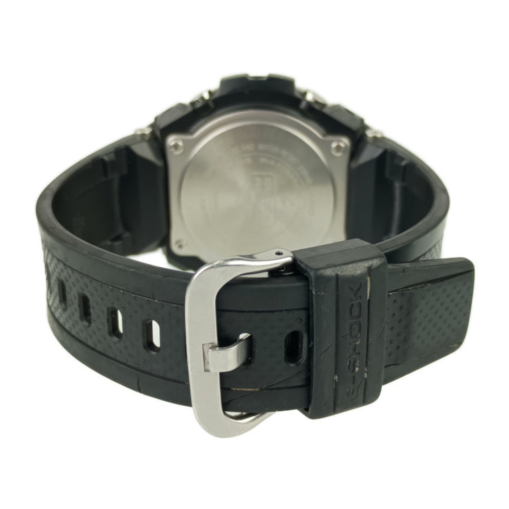 CASIO Casio Watch Mid Size Series GST-W310-1AJF Silver Black Stainless Steel Resin Men's Analog Digital Solar Radio — Good