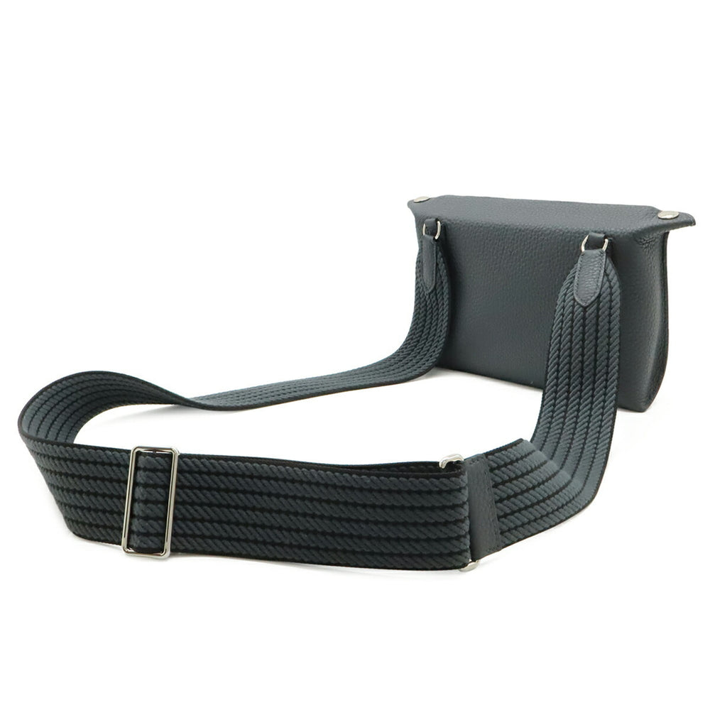 HERMES Hermes Vide Poche H Evelyne Shoulder Bag Togo Gris Misty Grey W Stamp — New - Store Return