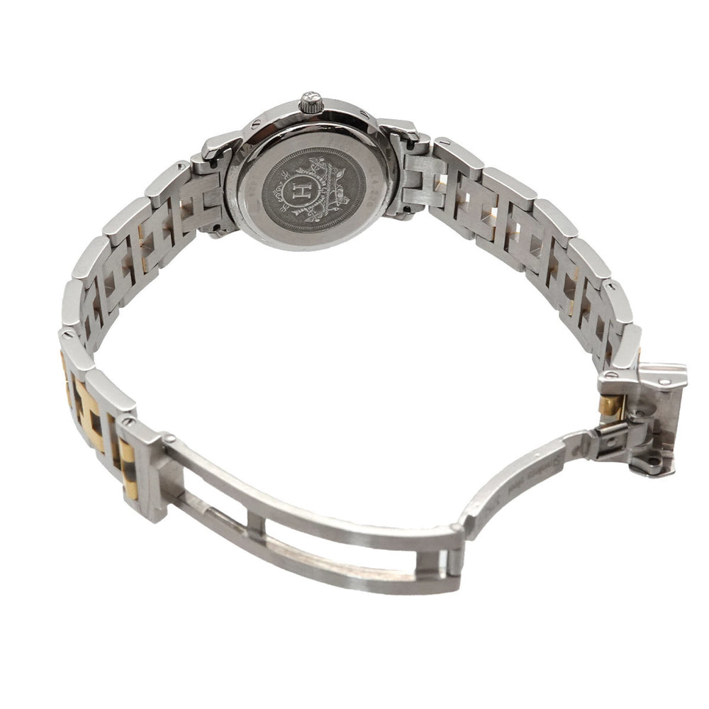 Hermes CL4 220 Women's Watch, Date, Ivory, Quartz Watch — Very Good