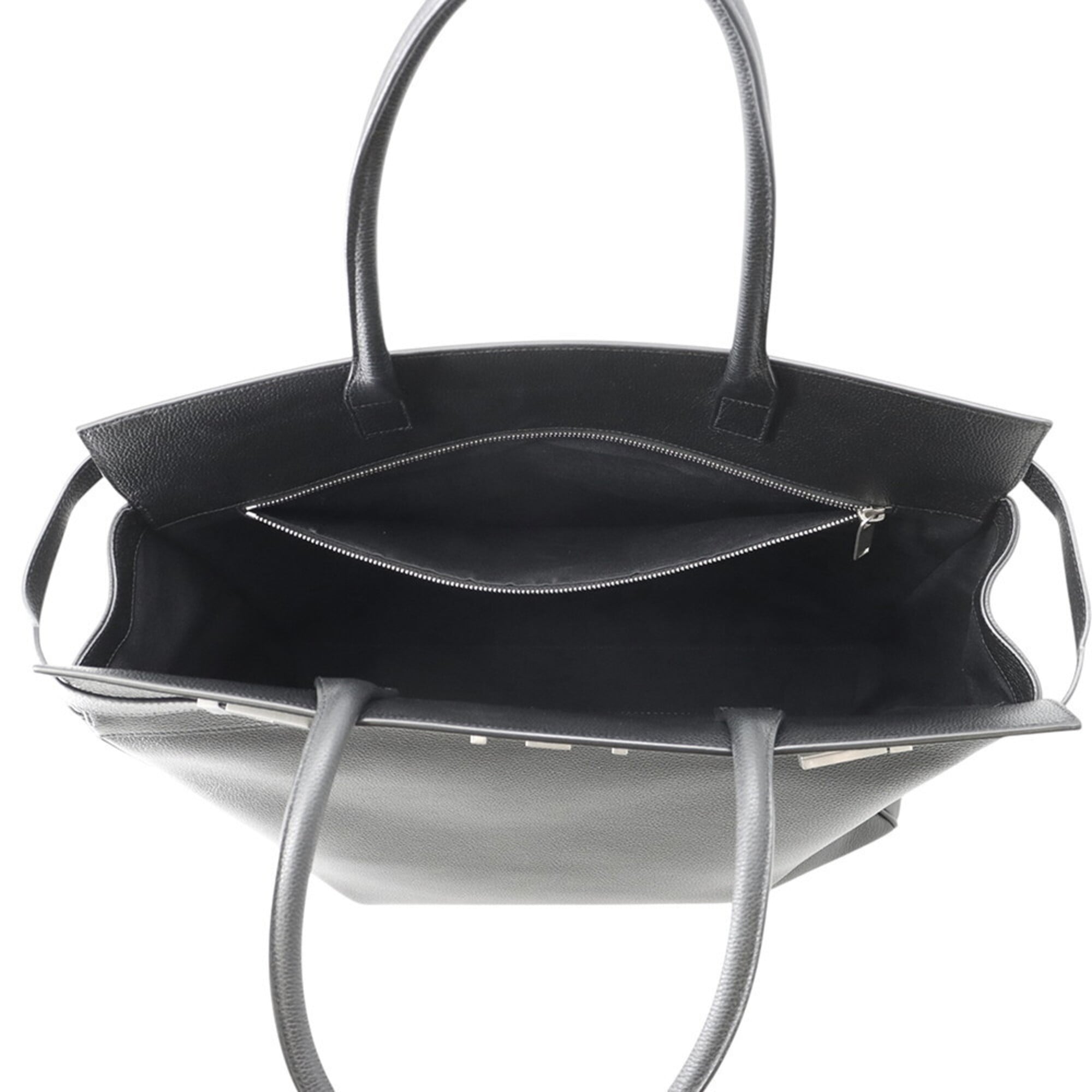 Yves Saint Laurent Saint Laurent Paris Manhattan N S Leather Tote Bag 757302 SAINT LAURENT PARIS Handbag Black — Like New