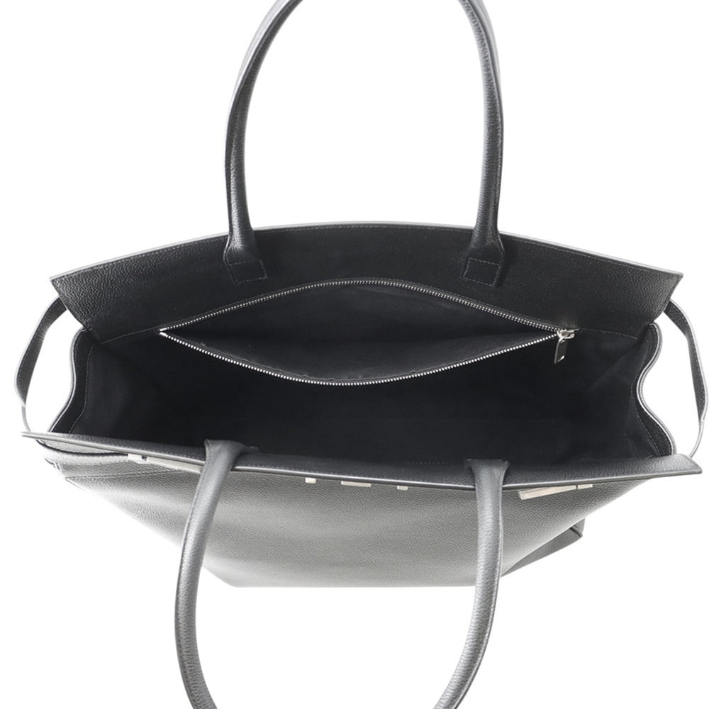 Yves Saint Laurent Saint Laurent Paris Manhattan N S Leather Tote Bag 757302 SAINT LAURENT PARIS Handbag Black — Like New