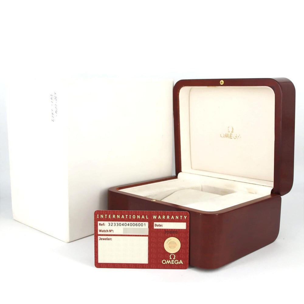 Omega Speedmaster Date 323.30.40.40.06.001 Stainless Steel Automatic Watch — Very Good