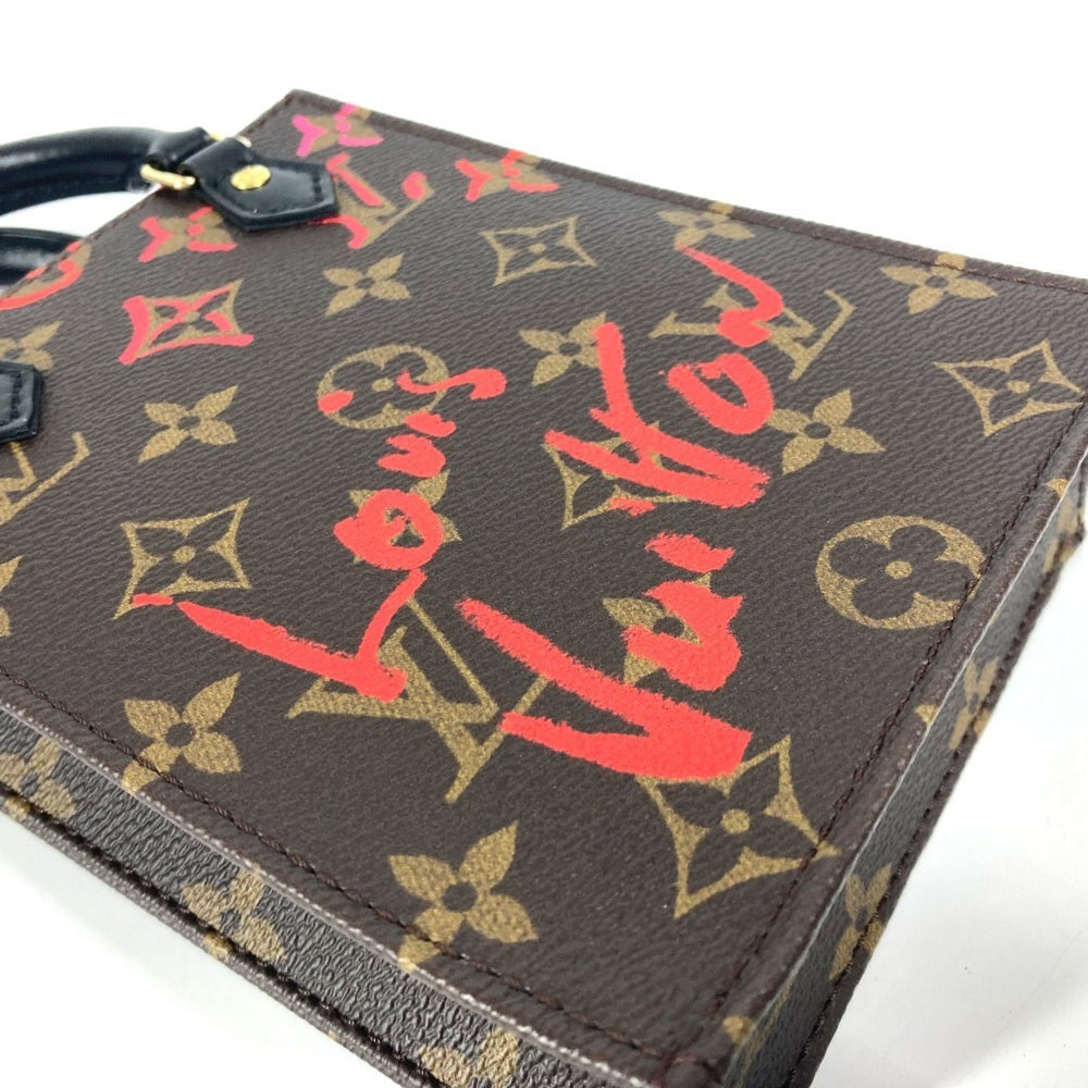 LOUIS VUITTON M80839 Monogram Fall in Love China Limited Petite Sac Plat Bag Handbag Crossbody Shoulder Canvas Women's Brown — Like New