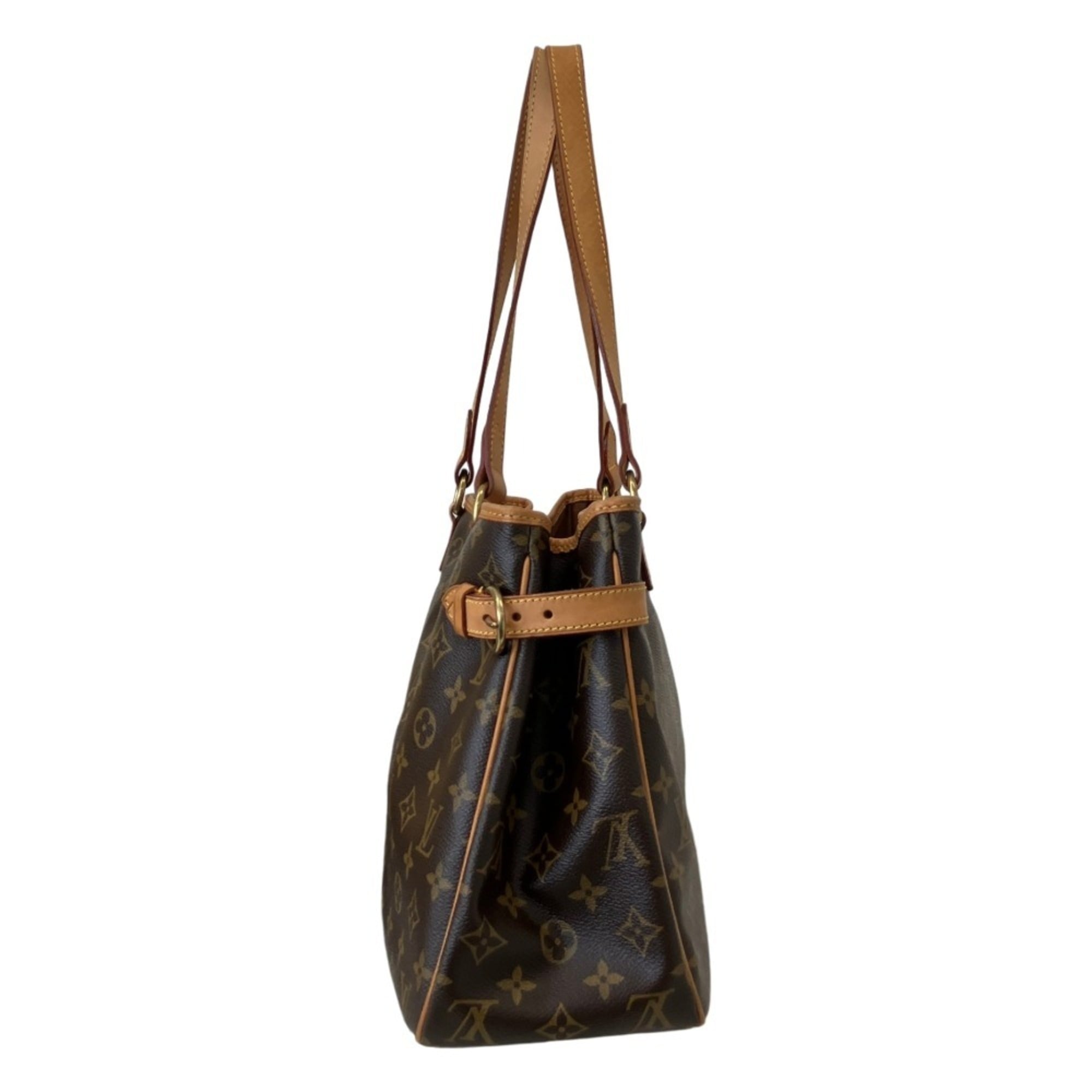 LOUIS VUITTON Batignolles Horizontal Monogram Tote Bag M51154 Brown Women's — Like New