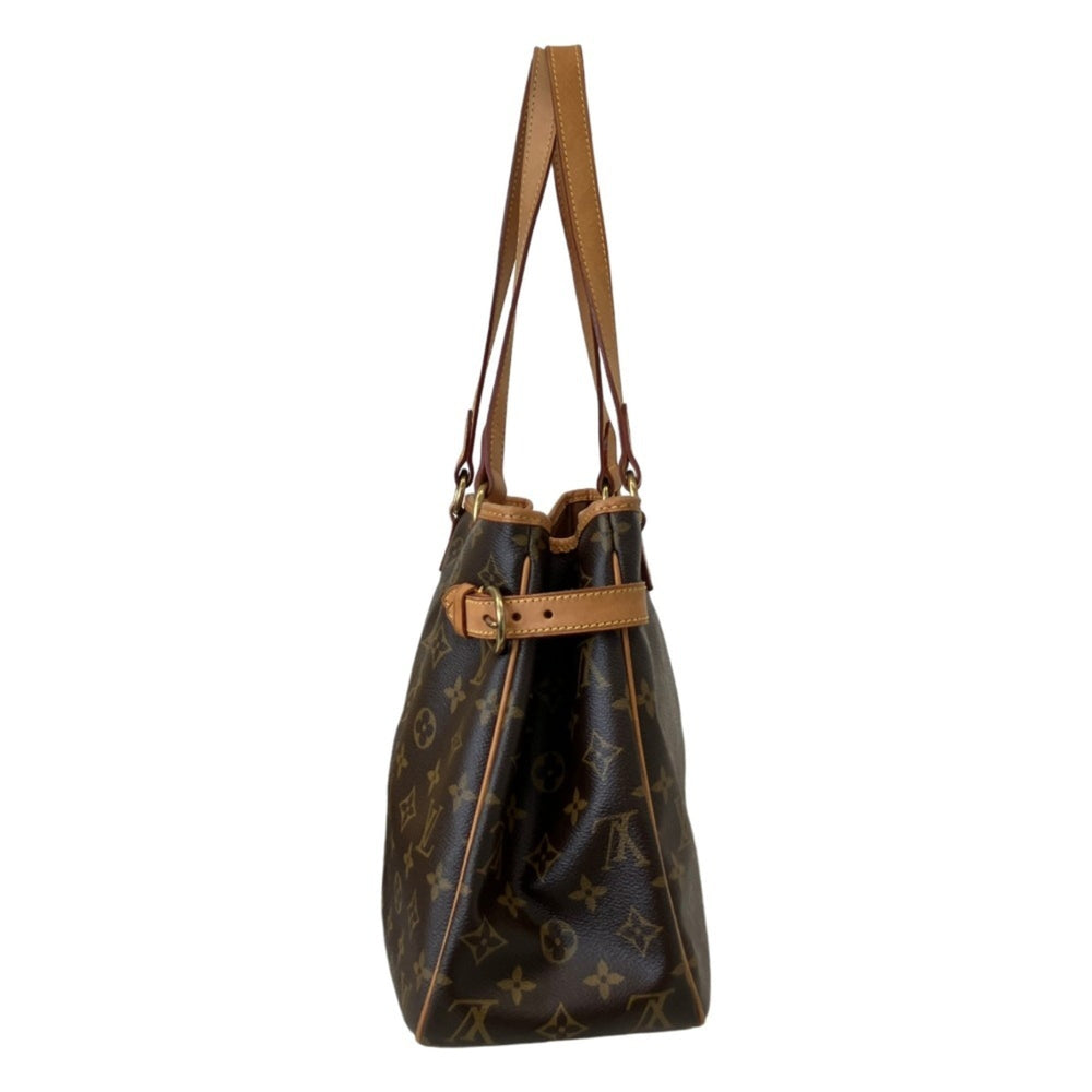 LOUIS VUITTON Batignolles Horizontal Monogram Tote Bag M51154 Brown Women's — Like New