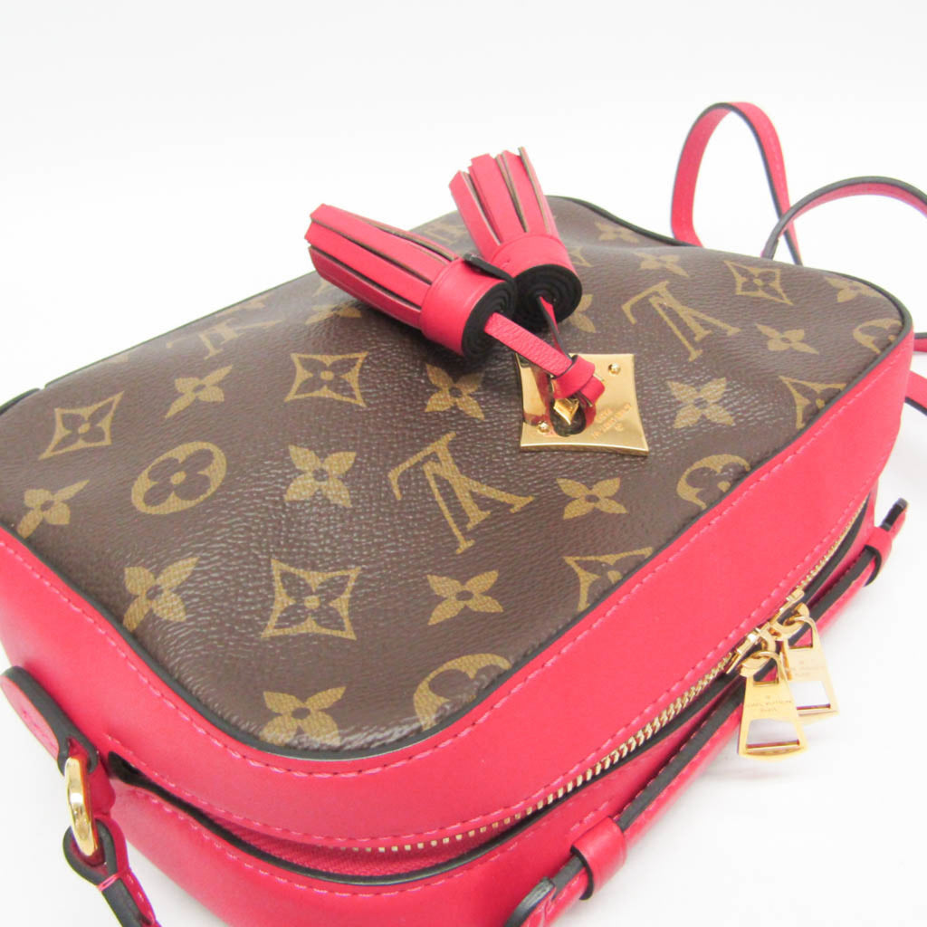 Louis Vuitton Monogram Saintonge M43557 Women's Shoulder Bag Brown,Freesia