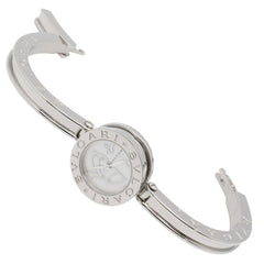 Bulgari BVLGARI B-zero1 Butterfly Watch, Stainless Steel, Diamond, Women's, White/White Shell, BZ22S — Very Good