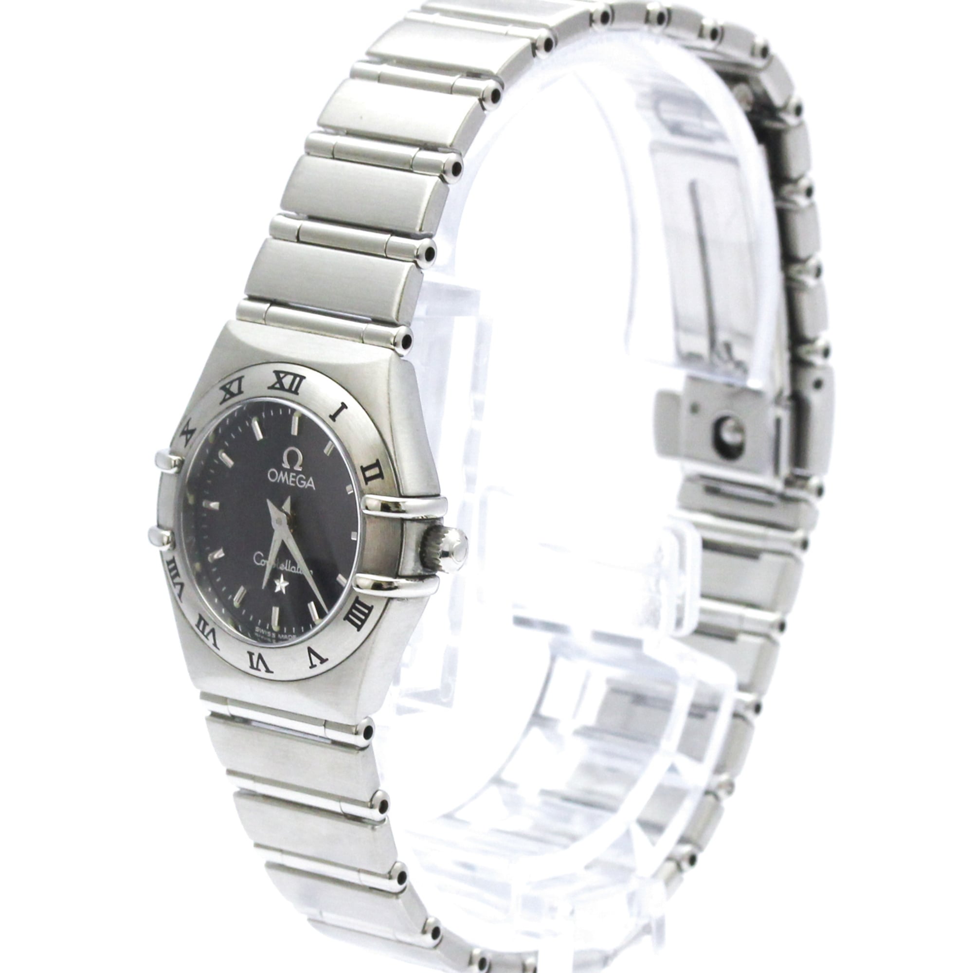 OMEGA Constellation Steel Quartz Ladies Watch 1562.40 Polished — Very Good