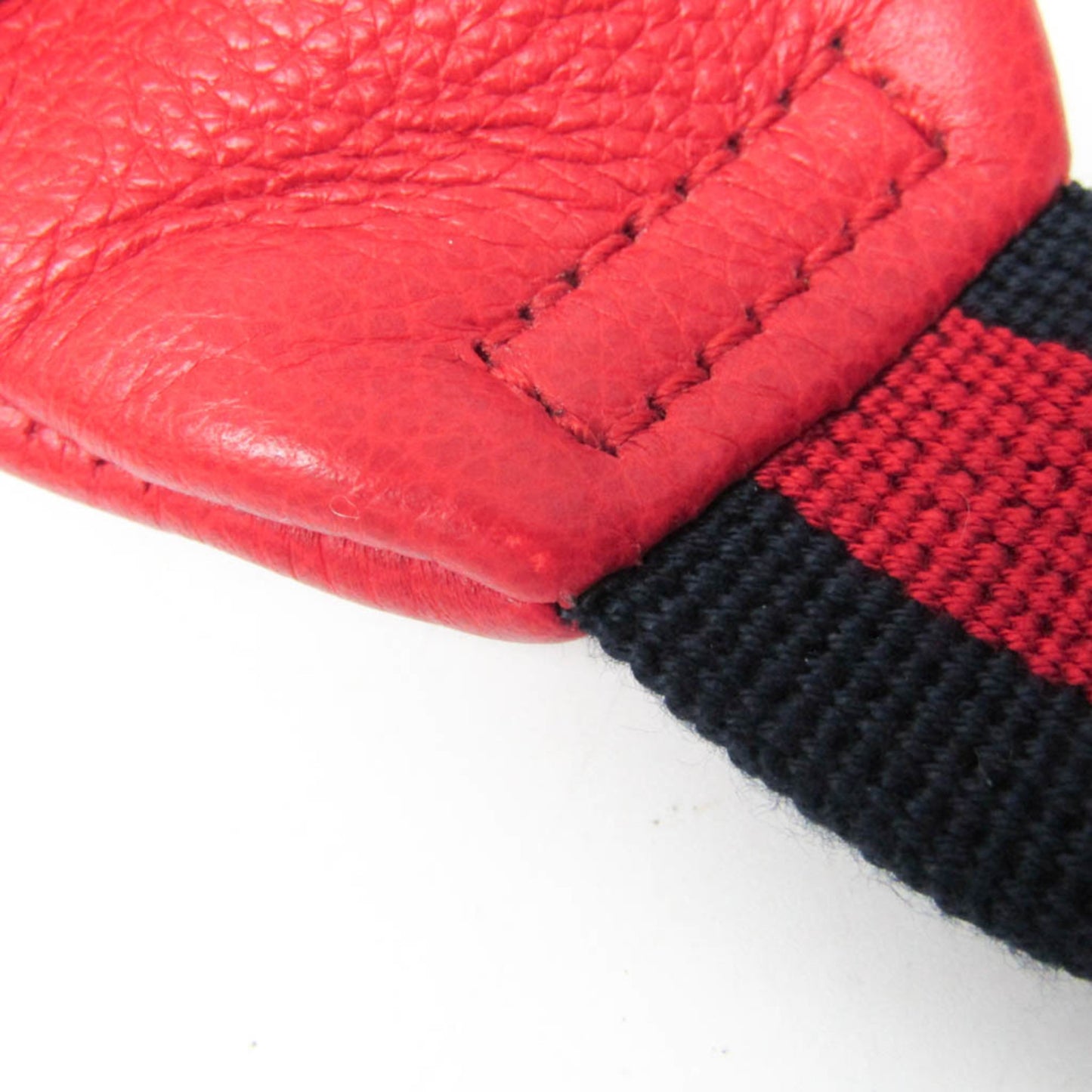 Gucci Logo Print 530412 Men,Women Leather Fanny Pack,Sling Bag Multi-color,Red Color